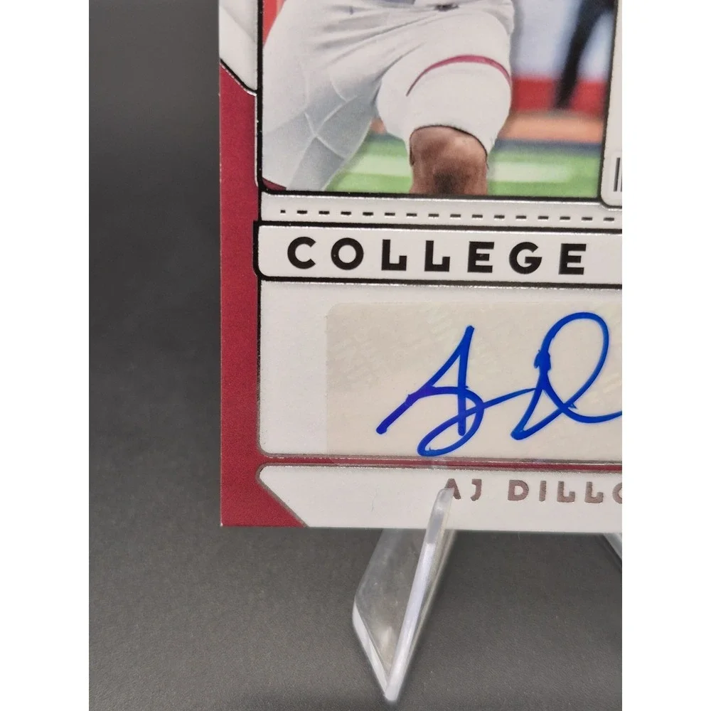 2020 Panini Contenders Draft Picks AJ Dillon #148 College Ticket Autographs (RC)